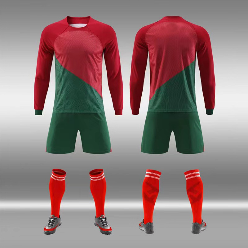 Venta Superior Uniforme de Entrenamiento de Fútbol Personalizado con Logo Uniforme Profesional de Fútbol Conjuntos de Camisetas de Fútbol