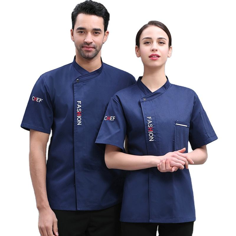 Uniformes de cocina personalizados y a medida, chaqueta de chef, abrigo de chef para hombres y mujeres en hoteles y restaurantes