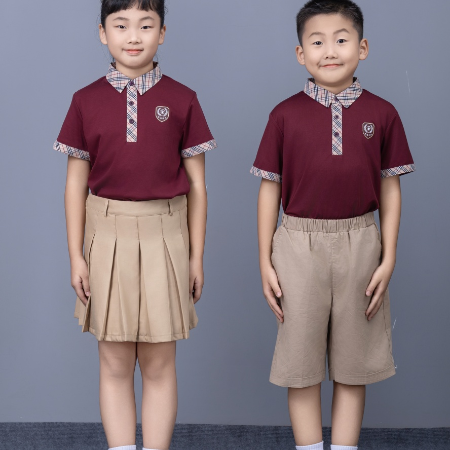 Mejor venta uniforme escolar clásico transpirable de ajuste clásico para secundaria