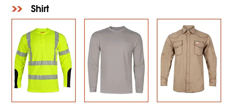 Traje de trabajo resistente al fuego rojo, ropa de seguridad, uniforme de trabajo