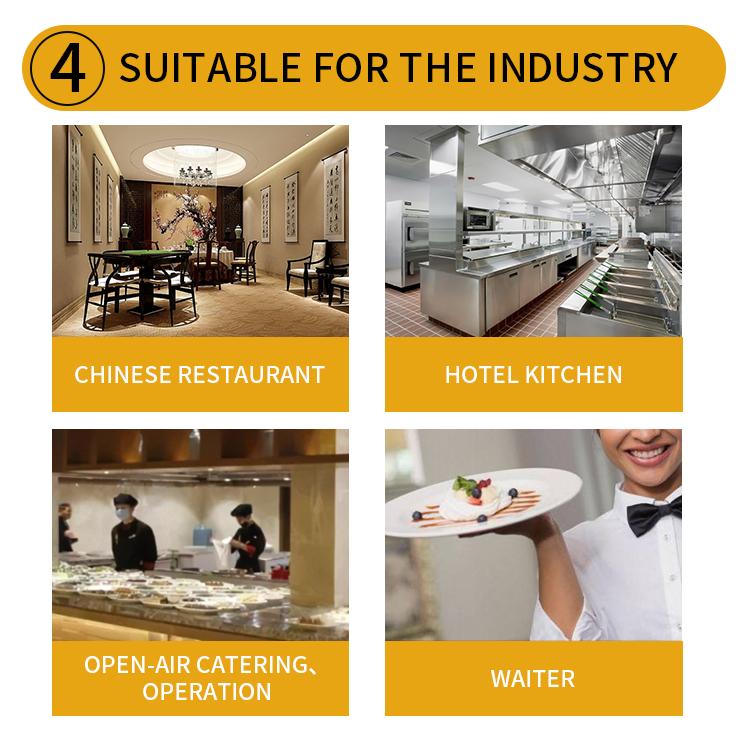 Chaqueta de chef de manga larga profesional para hombres, uniforme de restaurante, ropa de cocina para panadería, café, hotel y camarero
