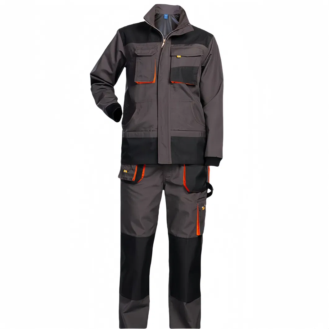 Personalizar Ropa Mecánica Fábrica Trabajo Aeropuerto Puerto Hotel Seguridad Traje Ropa de Trabajo Chaqueta Pantalones Uniforme
