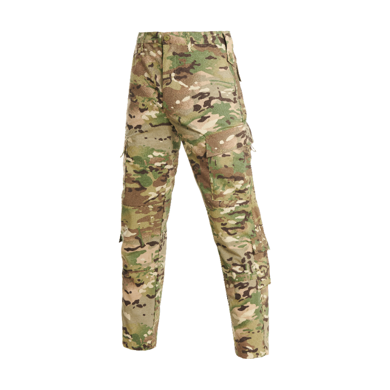 Uniforme táctico acu profesional transpirable con múltiples bolsillos para guardias de seguridad