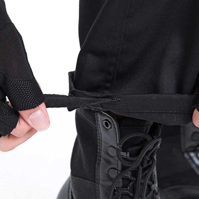 Conjunto Completo de Uniforme Táctico para Hombres al Aire Libre con Logo Personalizado, Uniforme de Seguridad Ligero de Alta Calidad, Uniforme de Trabajo para Guardias de Seguridad Transpirable de Color Sólido