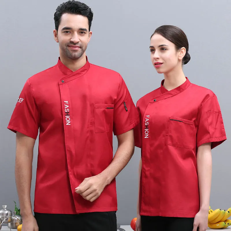 Detalle de uniforme de cocina