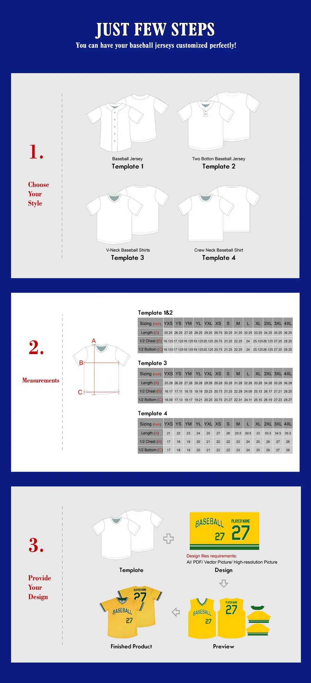 Uniforme de béisbol detallado