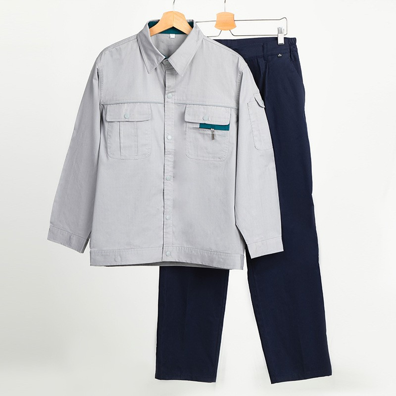 Conjunto de ropa de trabajo antistática de seguridad industrial, vestimenta protectora duradera para construcción y fábrica