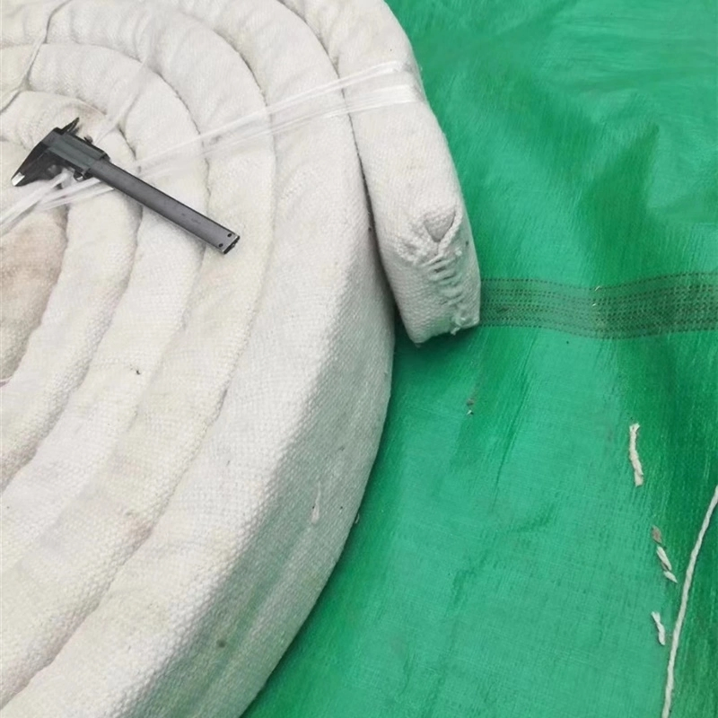 Different Size 500± 15 Kg/M³ Thermal Insulation Material Ceramic Fiber Gasket Ceramic Fiber Tape
