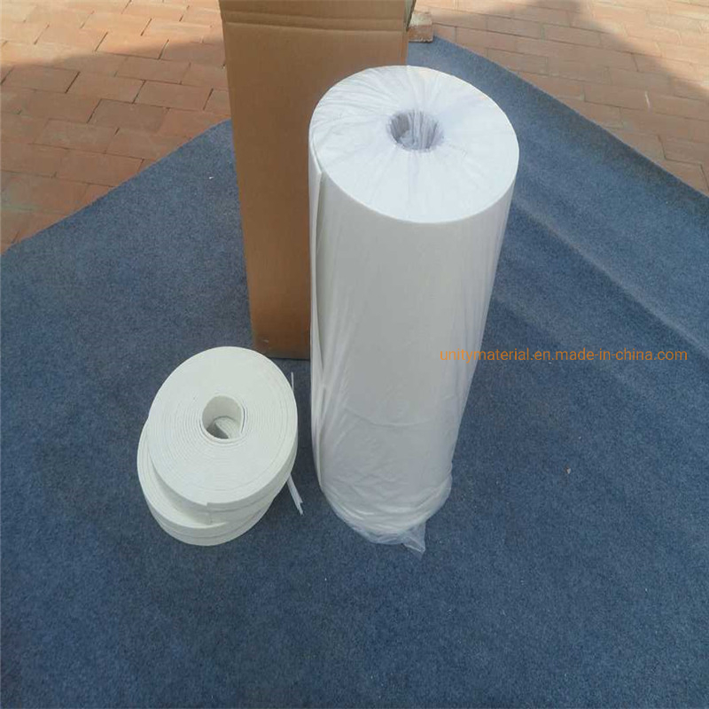 1260c 2300f 1/2/3/4/5/6/8/10/12mm Refractory Thermal Insulation Cera Fibre Cotton Wool Ceramic Fiber Paper for Heat Boiler Stove Fire Door Sealing