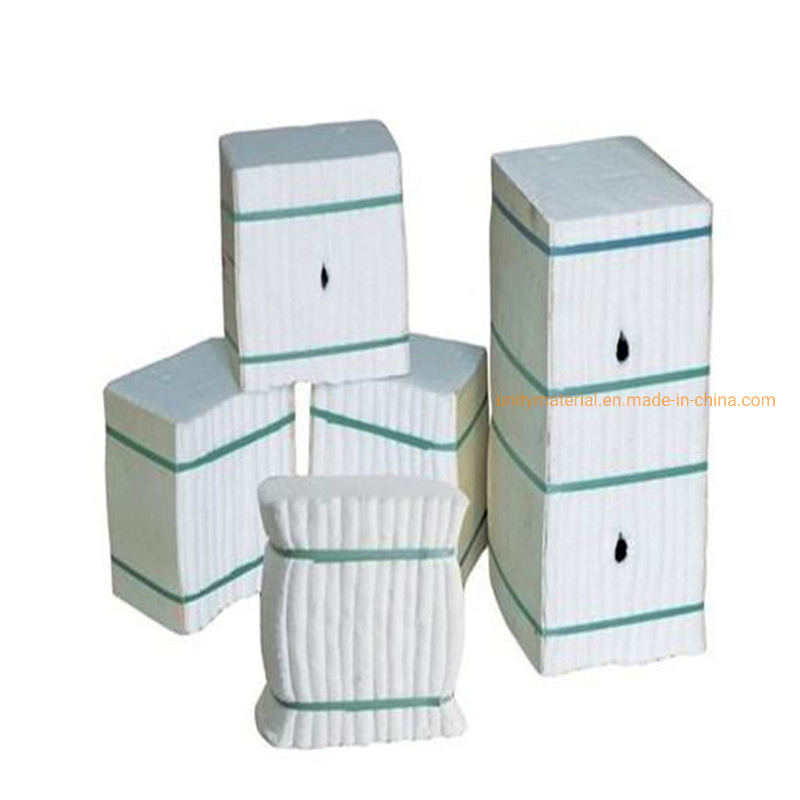 1260c St HP High Purity 1430c Aluminate Alumina Silicate Thermal Insulation Material Fibre Wool Blocks Ceramic Fibre Module with Anchors Hardware