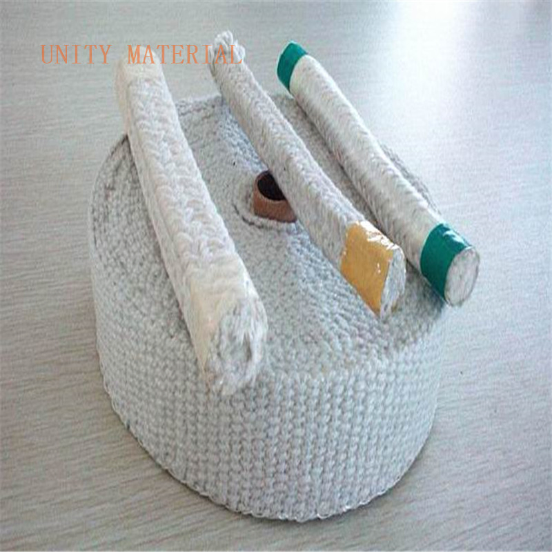 Good Price Manufacturer Line Insulation Fire Resistant Ceramic Fiber Twisted Grey White Fibre Rope