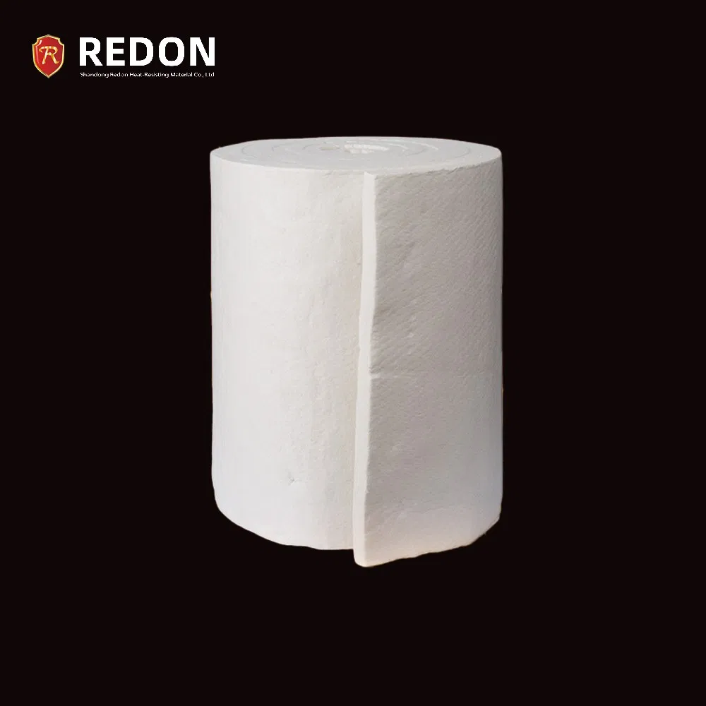 128kg/M3 Needled Blanket Insulation Ceramic Fiber Wool Fireproof Furnace Blanket for Kiln