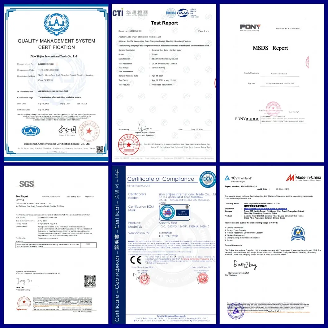 Certification Documents
