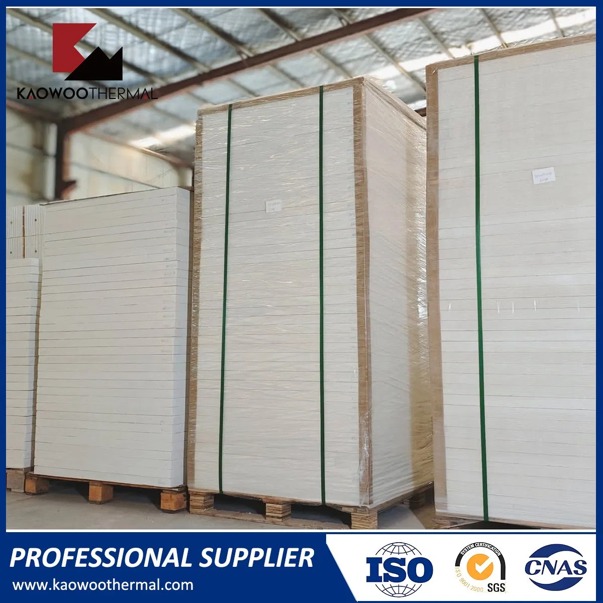 Kt-1100 Ceramic Wool Kiln Cars Fire Protection Ceramic Fiber Board