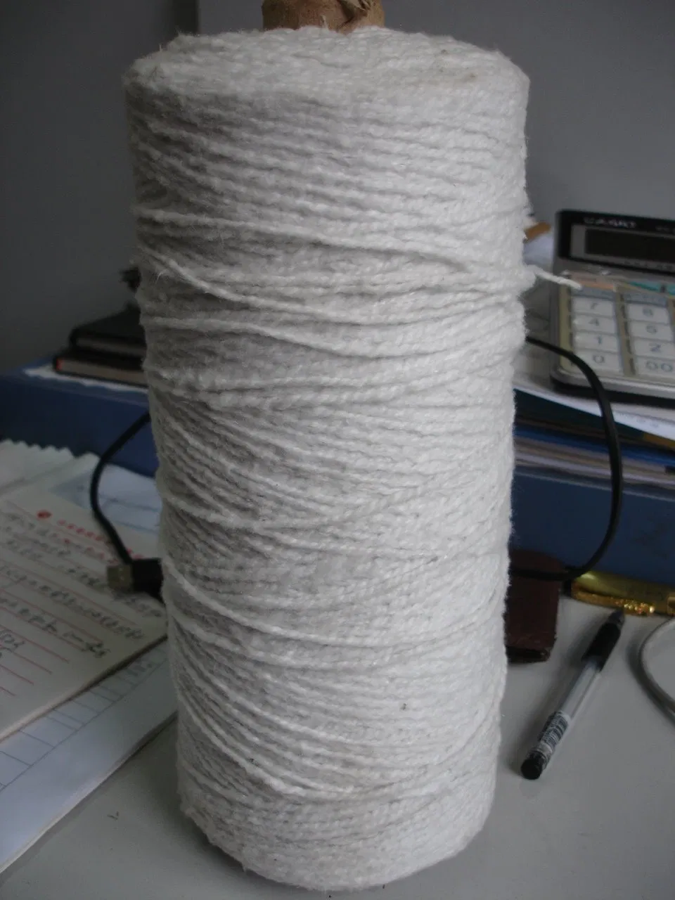 High Temperature Insulation Ceramic Fiber Yarn