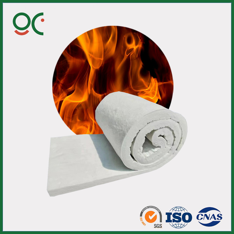 1260 Aluminium Foil Faced Ceramic Fiber Blanket Ceramic Fiber Wool Insulation Blanket