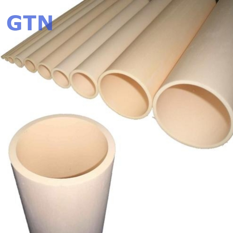 99% Al2O3 Ceramic Fiber Tube 3mm Refractory Roller for Rod Tempering Furnace Kiln Industrial Ceramic Welding Included