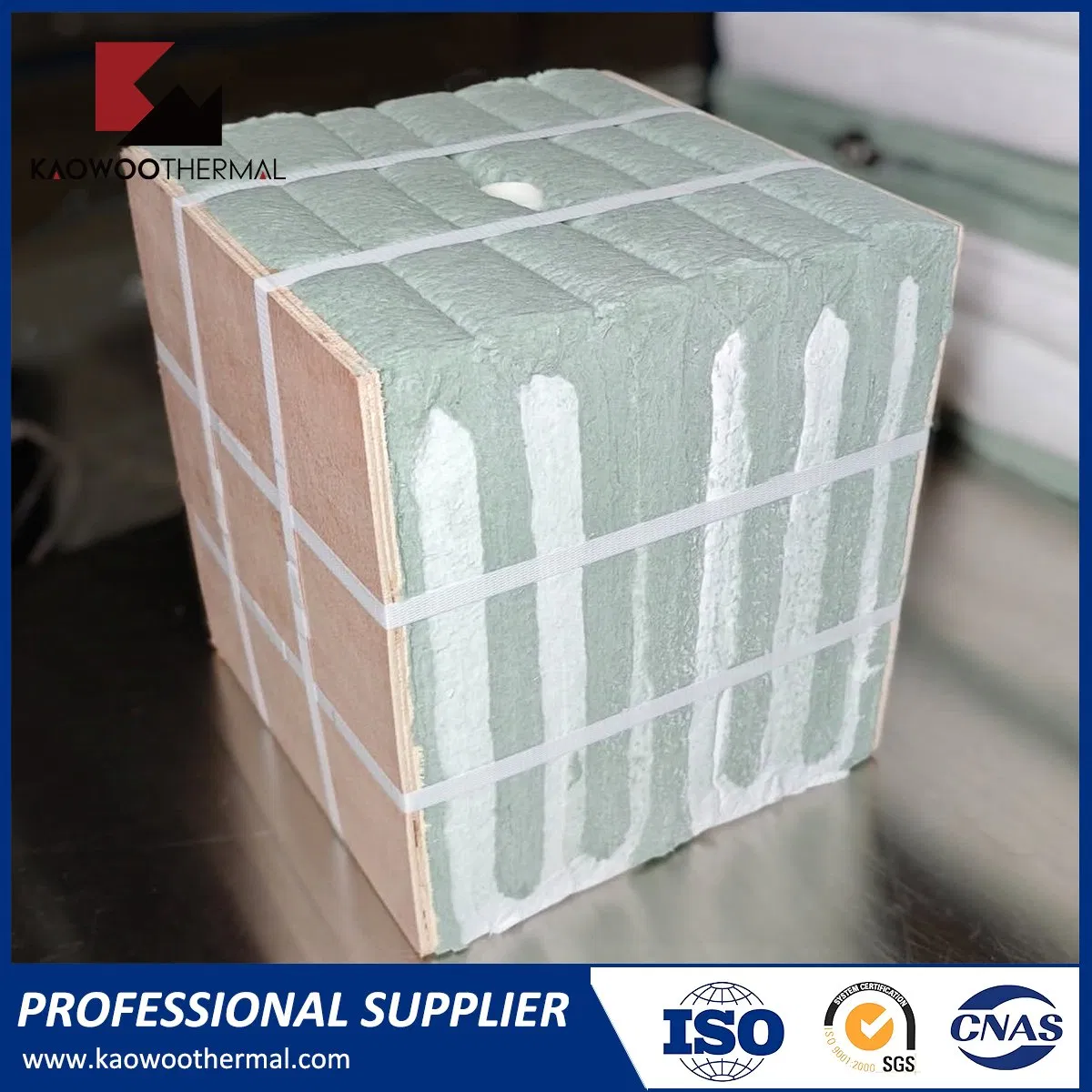 Kt 1500 Chrome Folded Ceramic Fibre Module Metallurgical Forging Heating Furnace