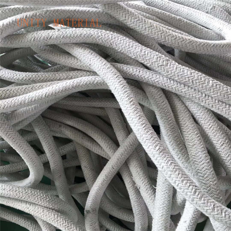 Ceramic Fibre Seal Rope Fiber for Fireplace Door Fire Door Oven Stove Kiln Furnace Sealing
