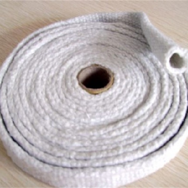 Refractory Fibre Mineral Wool Textiles High Temperature Thermal Insulation Heat Resistant Seal Sj-Tape Ceramic Product Ceramic Fiber Tape