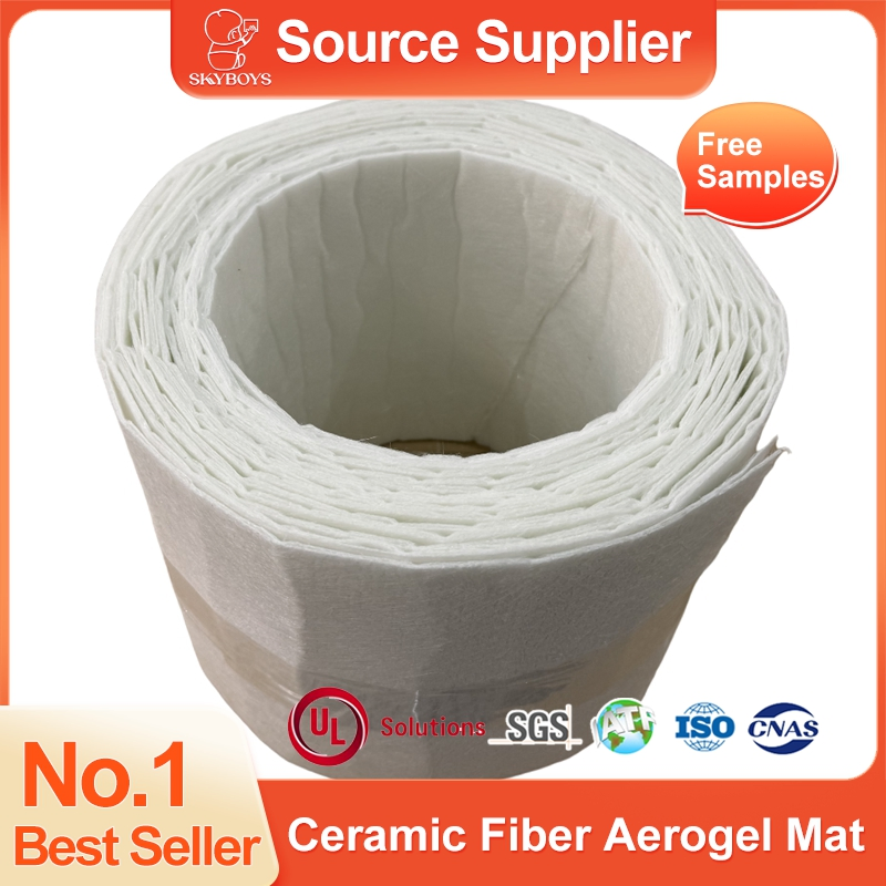 2mm Nano Aerogel Thermal Insulation Silica Blankets Insulating Ceramic Fiber Aerogel Blanket