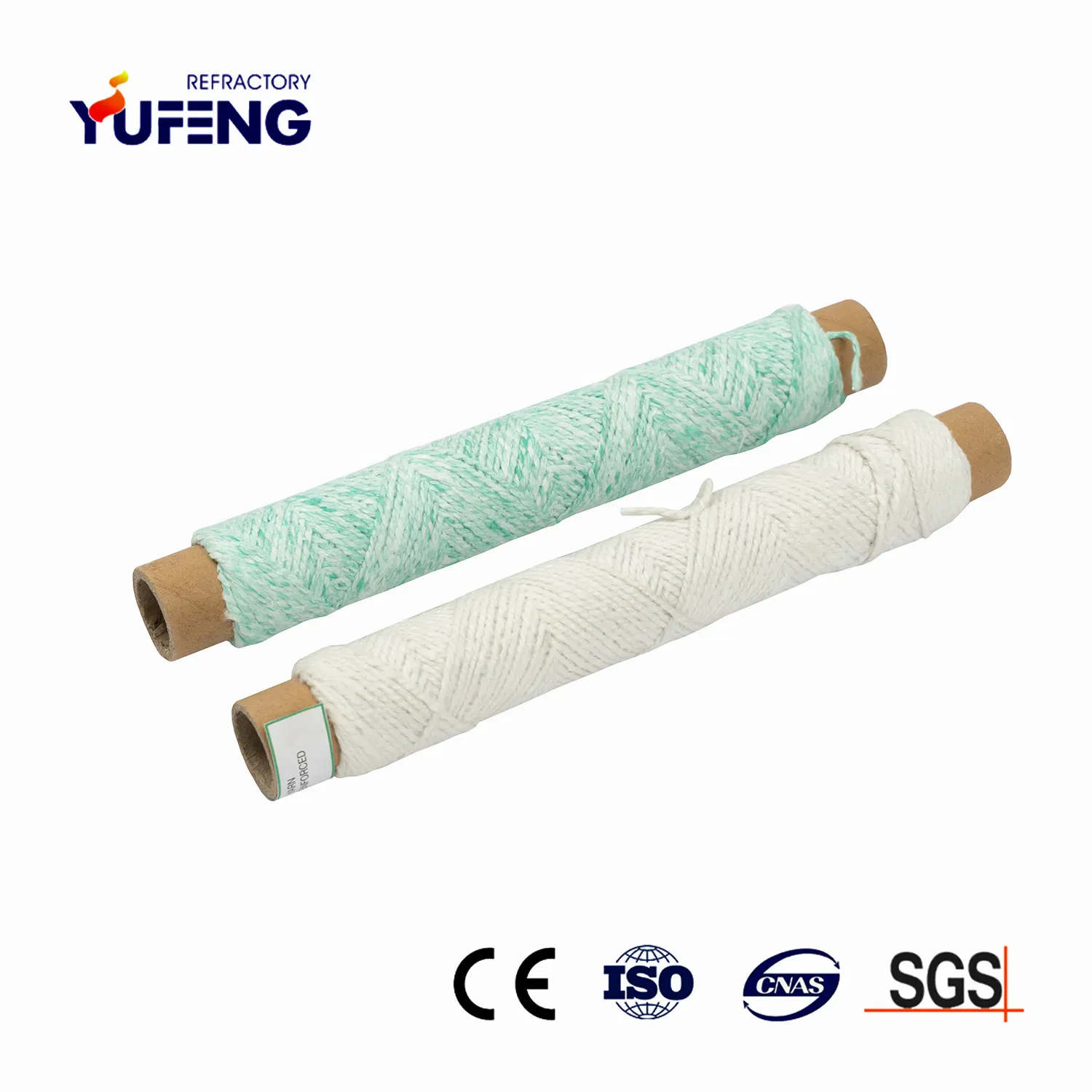 Easy to Wrap Thermal Insulation Bio Soluble Fiber Bulk Yarn for Braided Ropes