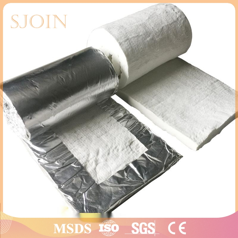 White Refractory Heat Resistant Aluminum Silicate Thermal Insulation Wool Fibre Ceramic Fiber Felt