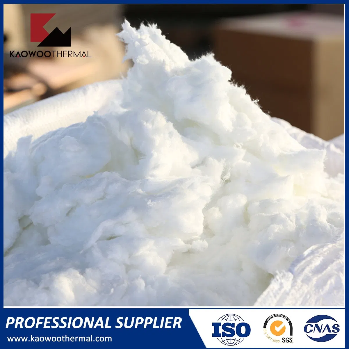 Industrial 20kg/Bag Raw Cotton Thermal Insulation Ceramic Fiber Bulk