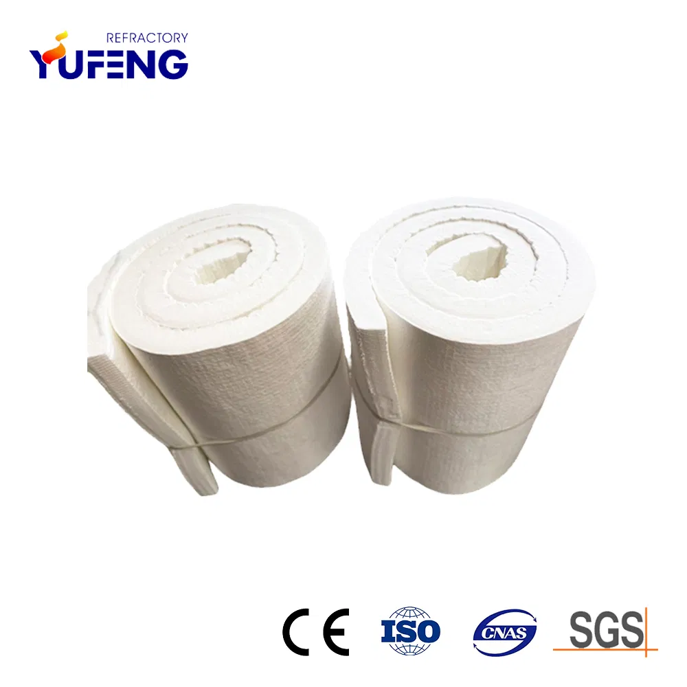 Contains No Binder Fire Resistant Thermal Insulation Ceramic Fiber Blanket with CE Certification