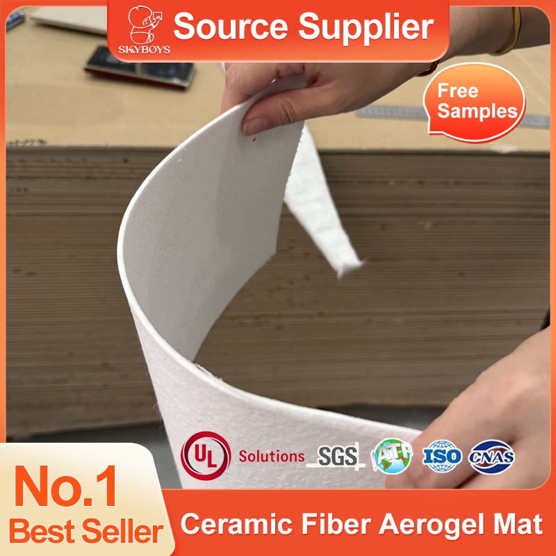 2mm Nano Aerogel Thermal Insulation Silica Blankets Insulating Ceramic Fiber Aerogel Blanket