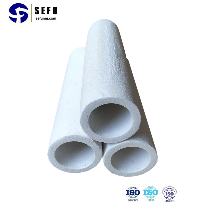 Sefu China Insulation Ceramic Fiber Shape Supply Refractory Vacuum Formed Tube