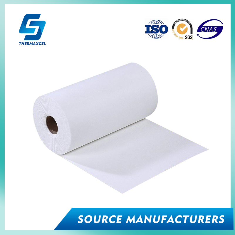 Custom Sized Easy to Install Ceramic Fiber Paper for Pipe Equipment Insulation