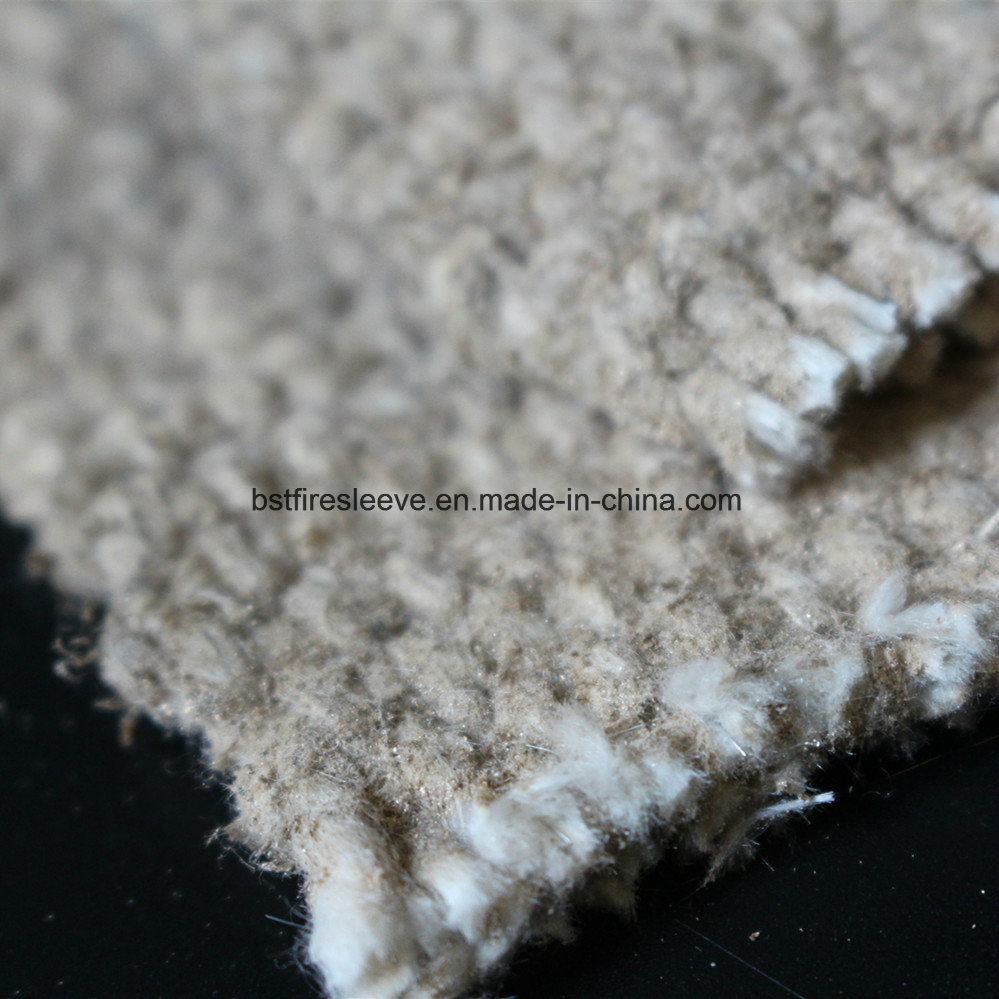 Vermiculite Coated Alumina Reinforced S. S. Wire Stainless Steel Wire Glass Fiberglass Insert Weave Furnace Fabric Woven Ceramic Fiber Cloth with Aluminum Foil