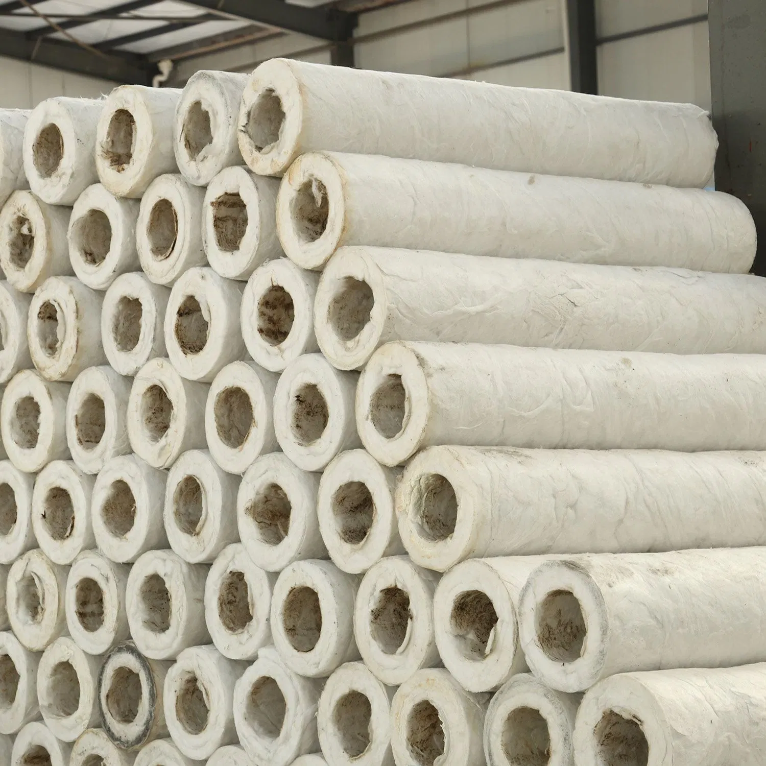Fire Insulation Ceramic Fiber Tube for Ceramic Kiln Pottery