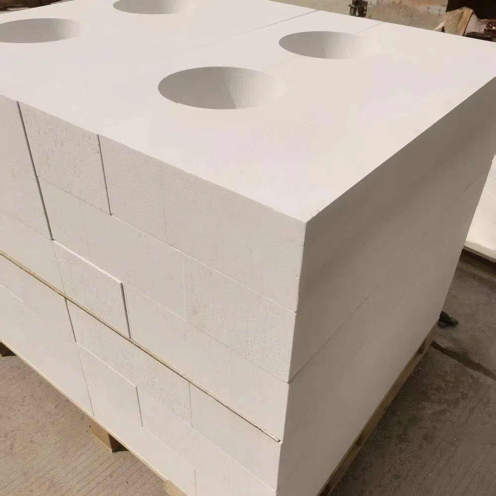 Tap out Cone 1260 Refractory Launder Lining Ceramic Fiber Vacuum Formed