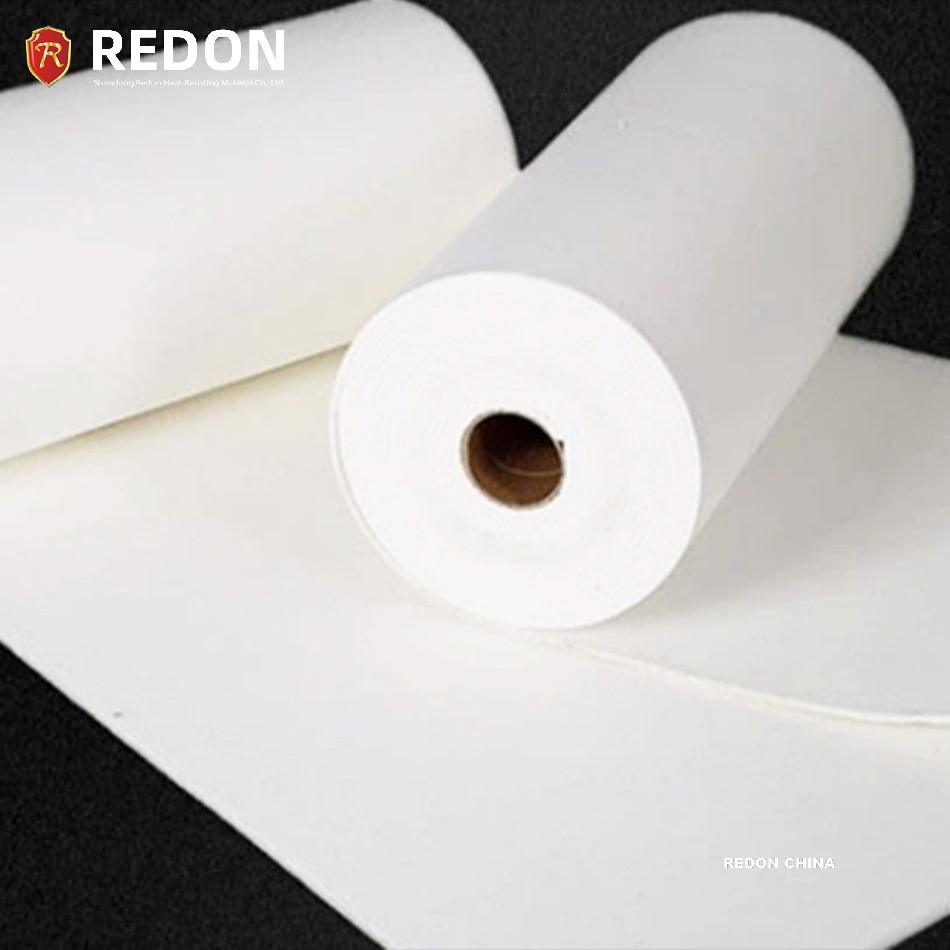 1mm 5mm 13mm Thick Ceramic Fiber Paper 1260 Heat Resistant Insulation Silicate Aluminum Gasket