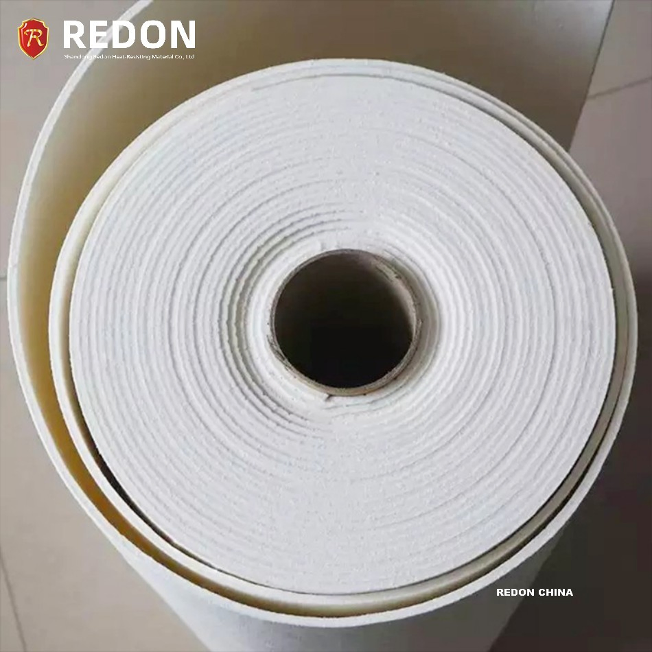 1mm 5mm 13mm Thick Ceramic Fiber Paper 1260 Heat Resistant Insulation Silicate Aluminum Gasket