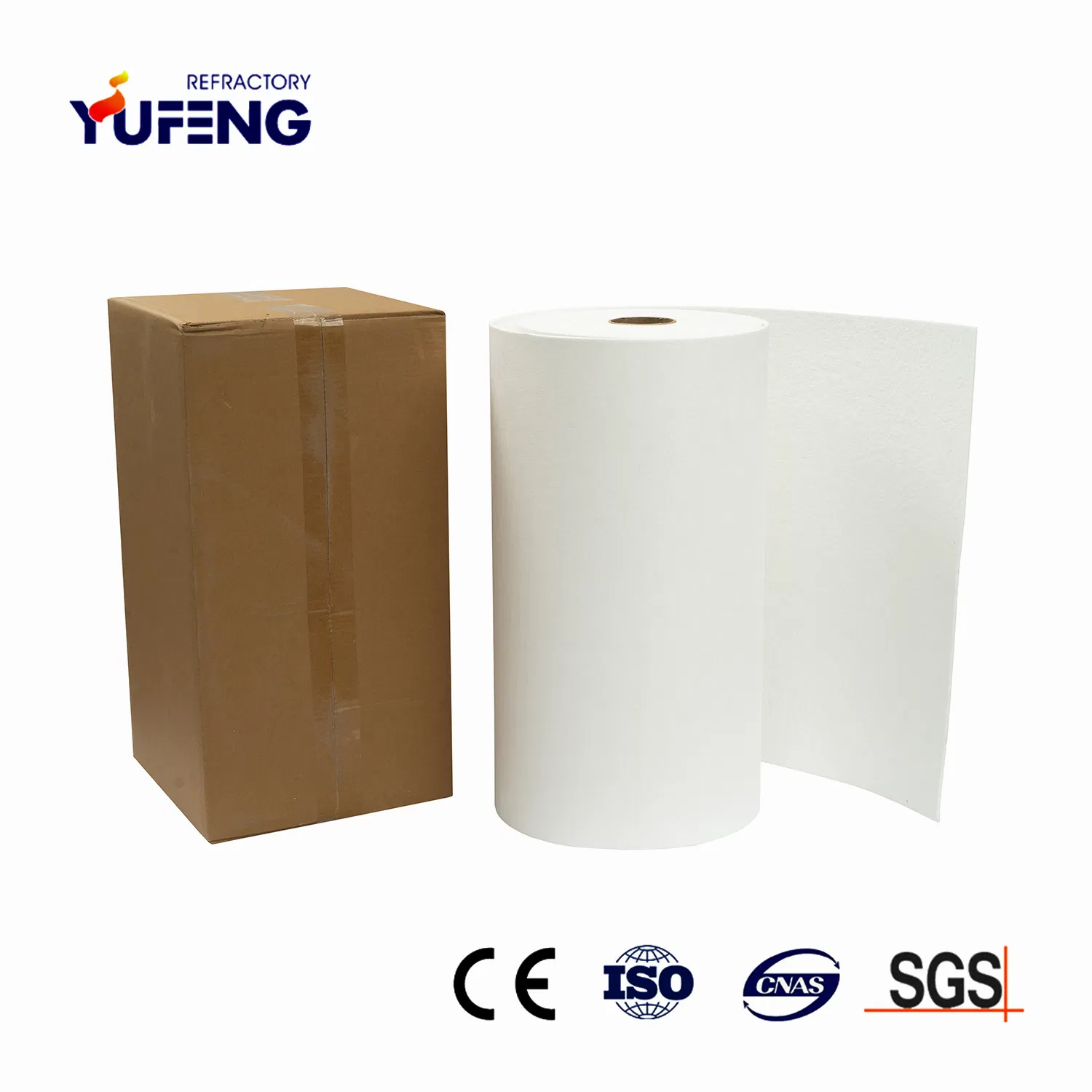 1-6mm Thickness Ceramic Fiber 1260 1360 1430 Refractory Insulation Lining Paper