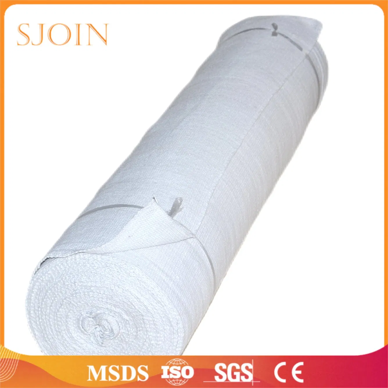High Temperature Aluminum Foil Steel Mould Refractory Heat Thermal Insulation Resistant Furnace Sintered Weave Woven Ceramic Fiber/ Fibre Cloth