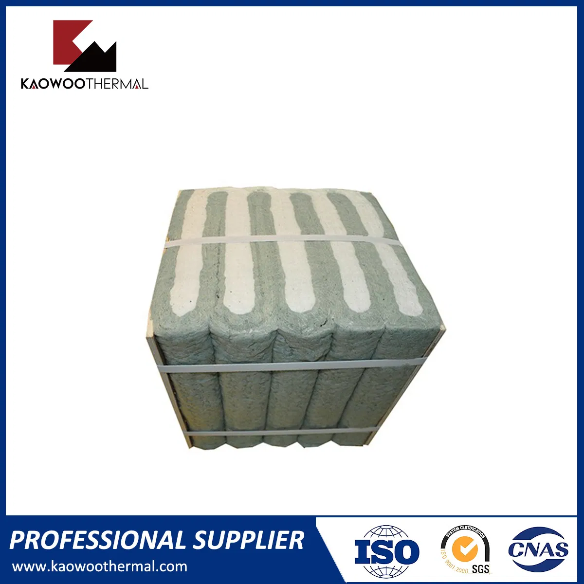 Kt 1500 Chrome Folded Ceramic Fibre Module Metallurgical Forging Heating Furnace
