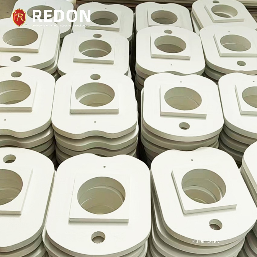 Special Shapes Ceramic Fiber China Aluminium Silicate Vacuum-Formed Profiled Parts for Insulation Furnace