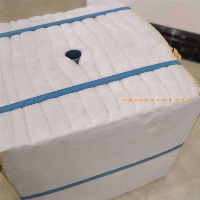 1260c St HP High Purity 1430c Aluminate Alumina Silicate Thermal Insulation Material Fibre Wool Blocks Ceramic Fibre Module with Anchors Hardware