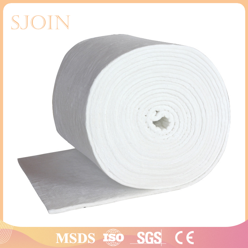 White Refractory Heat Resistant Aluminum Silicate Thermal Insulation Wool Fibre Ceramic Fiber Felt