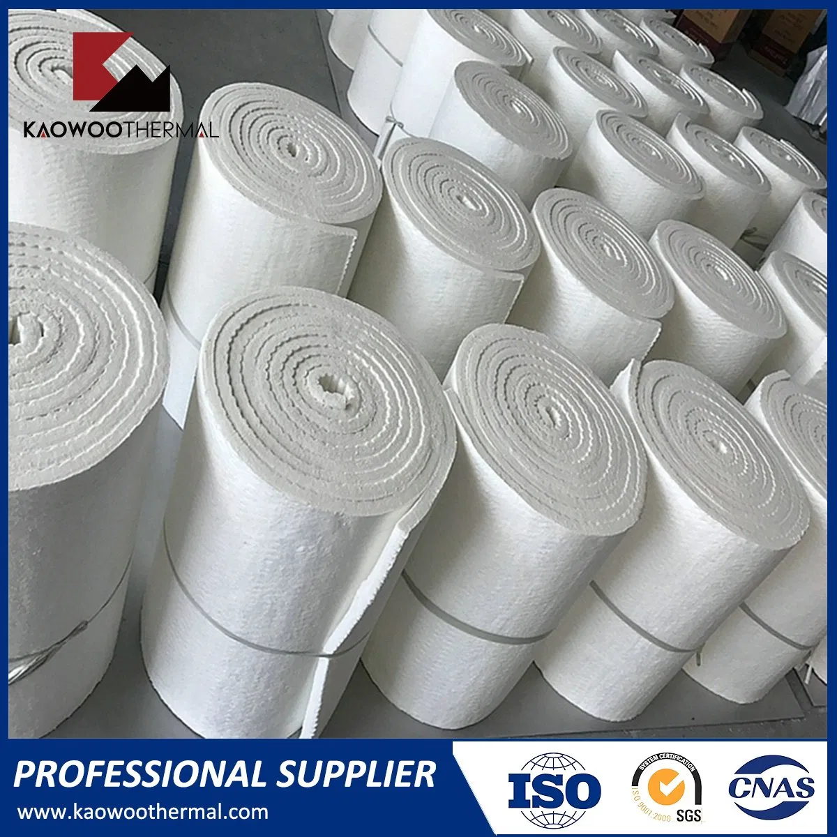 Refractory Blanket Ceramic Fiber Blanket Used for Furnace Lining