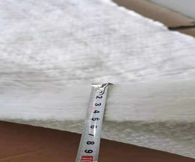 Greenergy Hot Water Pipe Thermal Insulation High Temperature Heat Proof Alumina Silica Refractory Ceramic Fiber Needle Blanket Felt