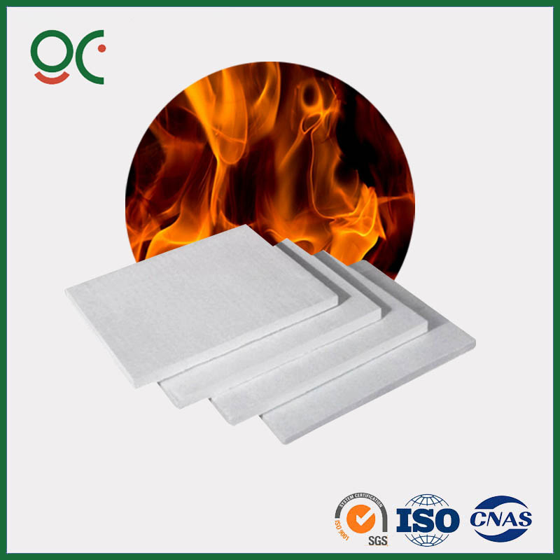 High Temperature 1260 Degree Hard Ceramic Insulation Fiber Board