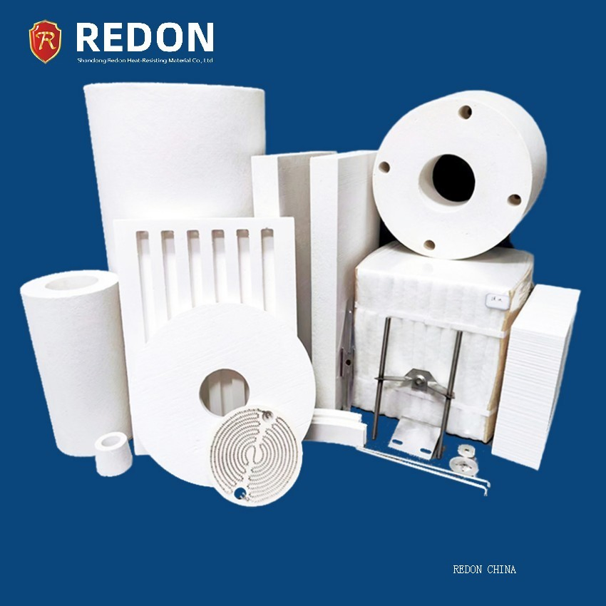 Special Shapes Ceramic Fiber China Aluminium Silicate Vacuum-Formed Profiled Parts for Insulation Furnace