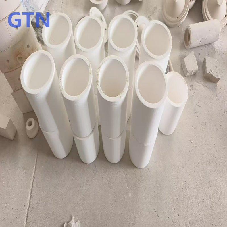 60% 95% 99% Al2O3 Alumina Ceramic Pipe Insulation Ceramic Fiber Tube