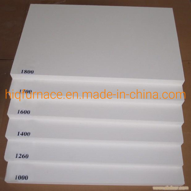 Low Thermal Conductivity Ceramic Fiber Board Fireproof Aluminium Silicate Ceramic Fiber Board, 1800c Ceramic Fiber Board