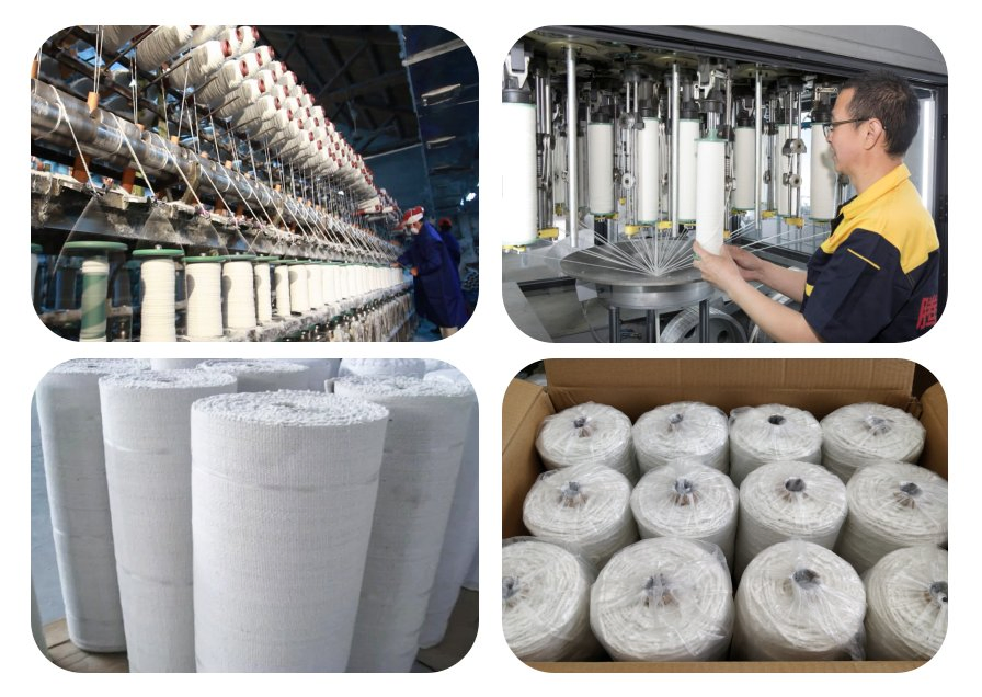 Ceramic Fiber Weave Cloth for Heat Insulation